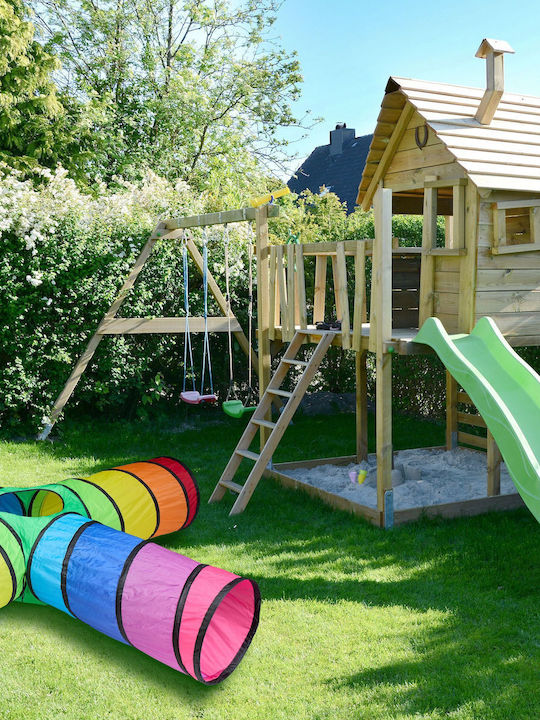 Relaxdays Kids Tunnel Tent Multicolour