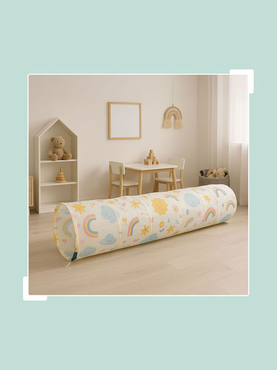Relaxdays Kids Tunnel Tent Multicolour