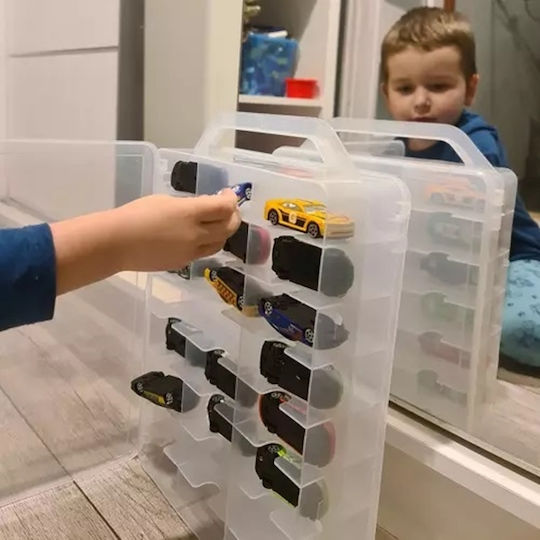 Cutie de Depozitare pentru Copii din Țesătură Transparentă