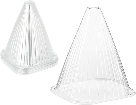 Set 24 Huse Pentru Plante Relaxdays Transparente 22x19x19cm Set 24 Huse Pentru Plante Relaxdays Transparente 22x19x19cm