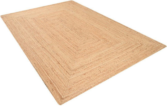 Χειροποίητο Χαλί Διάδρομος Ψάθινο Μπεζ 80x150cm