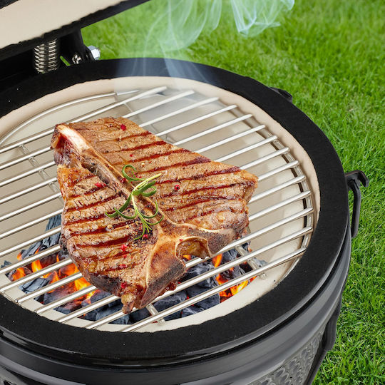 Relaxdays Ψησταριά Κάρβουνου Kamado με Καπάκι