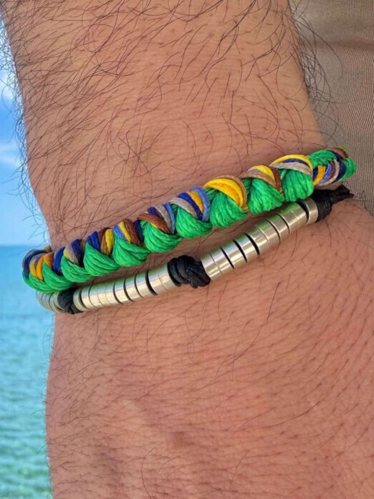 Κομποσκοίνι "infinity Colors" Green Shades