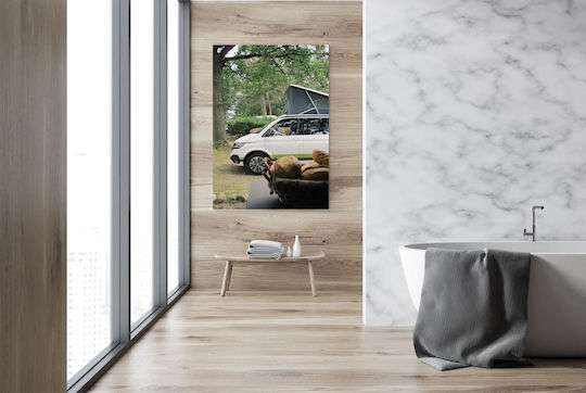 Painting Camping Day Car Bread Day Camping Car Bread 115x170