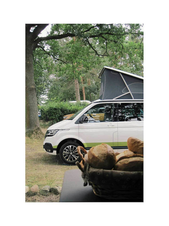 Πίνακας Camping Day Car Bread Ημέρα Κάμπινγκ Αυτοκίνητο Ψωμί 115x170
