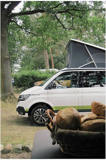 Painting Camping Day Car Bread Day Camping Car Bread 115x170