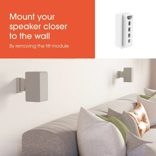 Vogel's Speaker Wall Mount Swm 3021 (Piece) in White Color