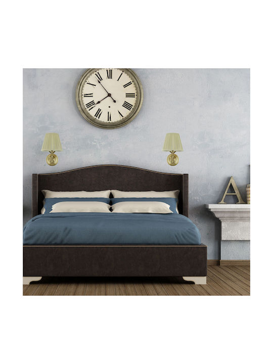 Relaxdays Vintage Lampă de Perete cu Soclu E14 Albă 30cm