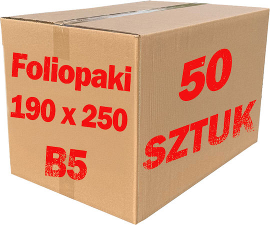 White Courier Folders B5 190x250mm 50 Pcs