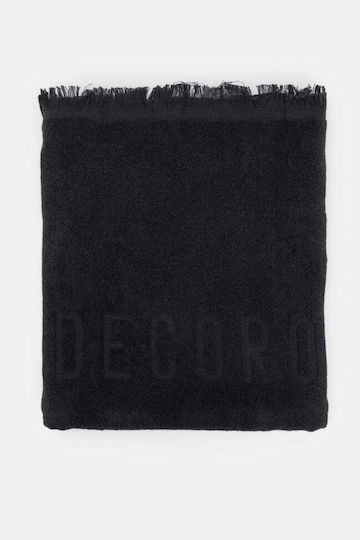 Decoro Decoro Strandtuch Schwarz