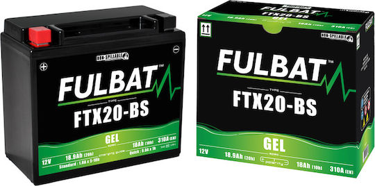 Fulbat Ful Gel Batterie Ftx20-bs Ytx20-bs Gel Wartungsfrei