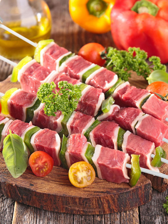 Set 20 Edelstahl Grillwerkzeug-Set Relaxdays Einfach Zu Verwenden Gebogener Griff
