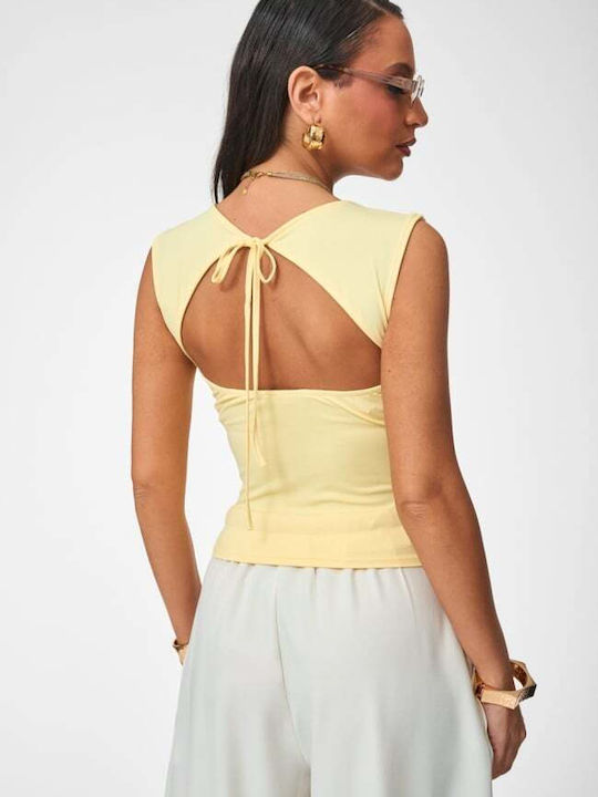 Women's Blouse Yellow