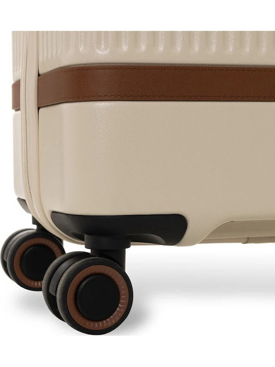 The Chesterfield Brand Cabin Hard Suitcase Sandy Beach with 4 Wheels Height 55cm