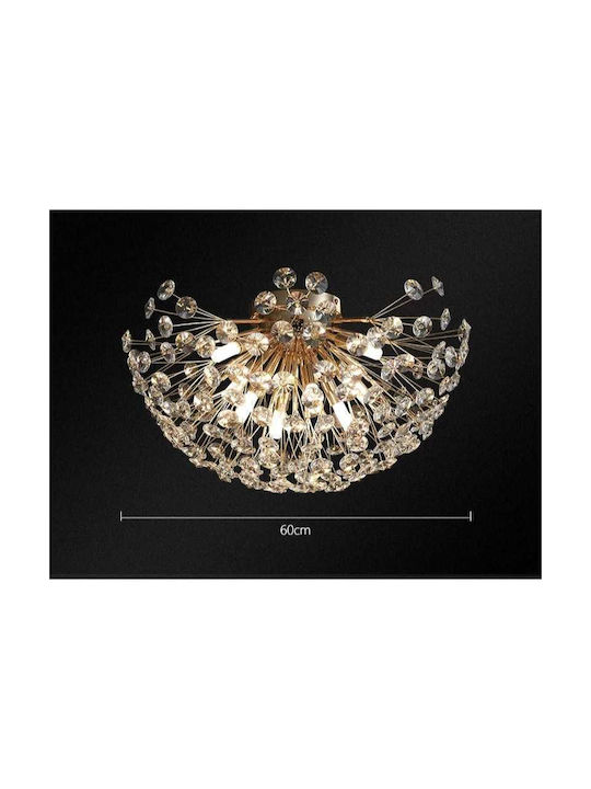 Lightplanet Plafonieră de Tavan 60cm cu Cristale