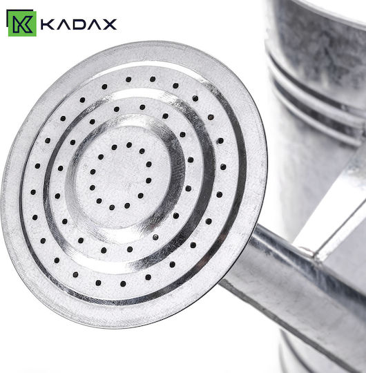 Kadax Garden Watering Can Galvanized Steel 9l
