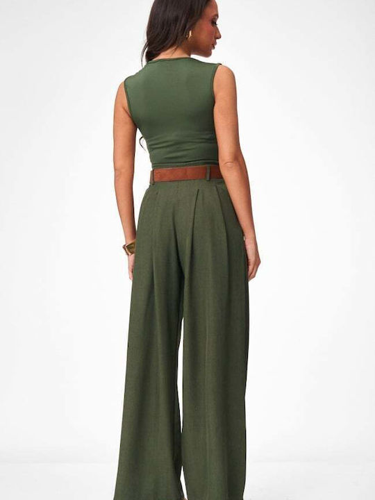 Damen Hochbund Khaki Pantaloons