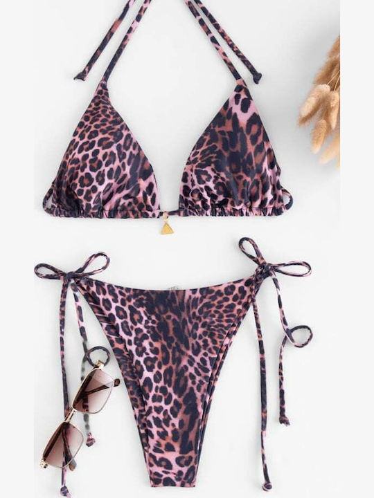 Set Bikini Set De Bikini Triunghi Maro