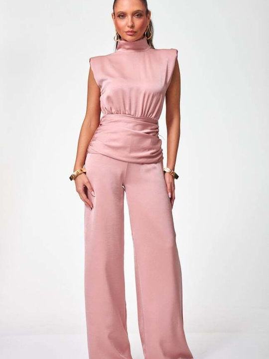 Damen Jumpsuit Rosa
