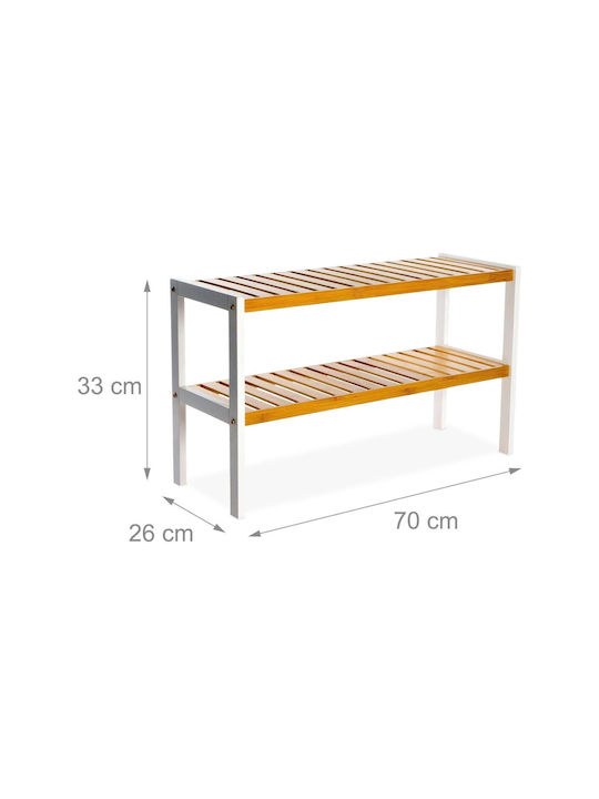 Schuhorganisator aus Bambus 70x26x33cm