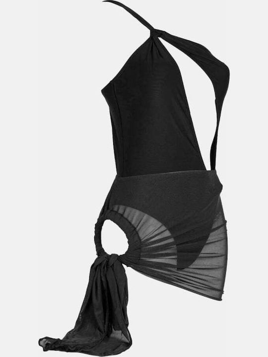 Swimsuit with Openings Black
