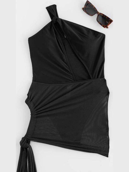 Swimsuit with Openings Black