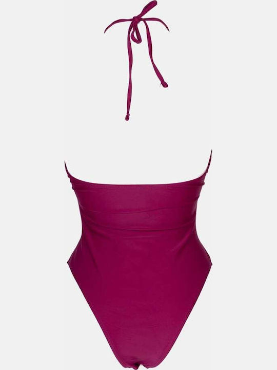 Costum De Baie Întreg Magenta