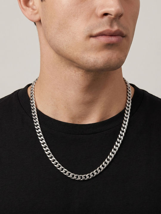 Kiriakos Gofas Men's Steel Neck Chain