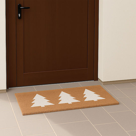 Relaxdays Relaxdays Fußmatte aus Kokosnuss Grün 40cm