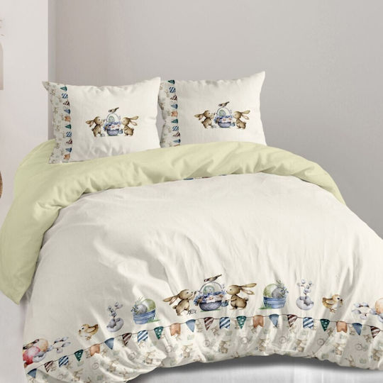 Set Huse Pentru Pilote Dublu 200x220cm Albă