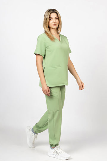 Numascrubs Female Medical Blouse Green