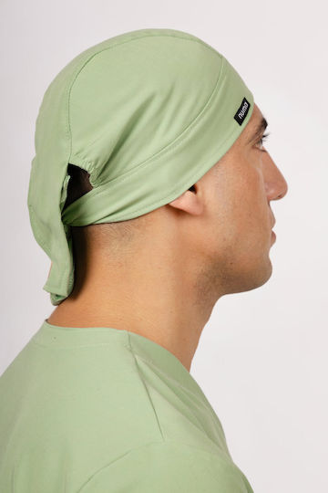 Numascrubs Male Surgical Cap Green