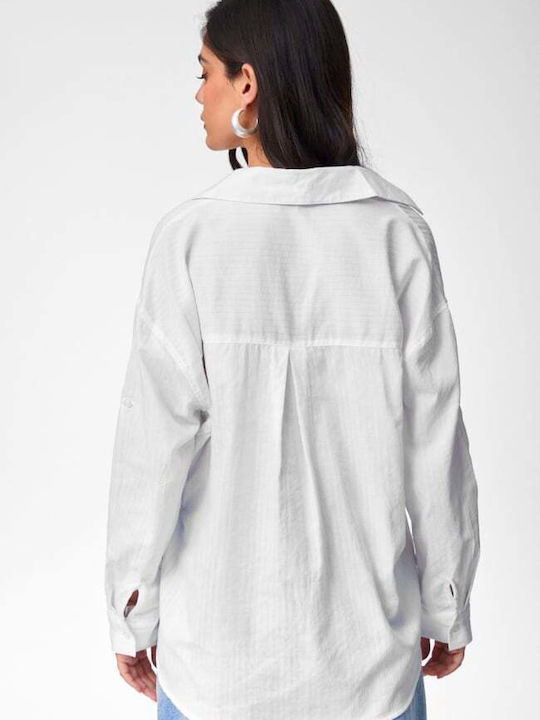 Long Sleeve Women's Shirt White