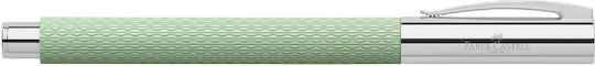 Faber-Castell Ambition Opart Fountain Pen Extra Fine Green with Green Ink