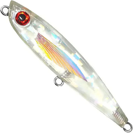 Soul Lures 80S Τεχνητό Δόλωμα Ψαράκι (Minnow) Φωσφοριζέ 16gr 08 Phantom Scale