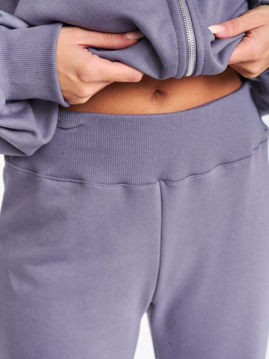 Gray Women's Sweatpants Set