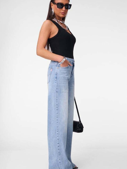 High Waist Women's Jean Pants