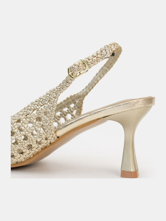 Gold Pumps