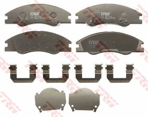 Trw Gdb3367 Brake Pad Set Disc Brake