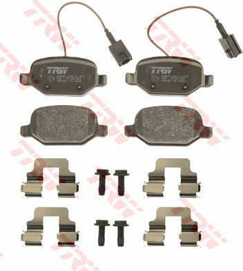 Trw Gdb1881 Brake Pad Set Disc Brake
