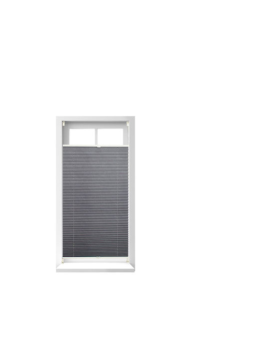 Relaxdays Rolete Geam Semi-Blackout Gri Lățime130xÎnălțime60cm 10021311_741
