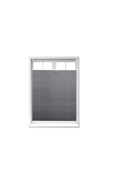 Relaxdays Rolete Geam Semi-Blackout Gri Lățime130xÎnălțime90cm 10021311_743