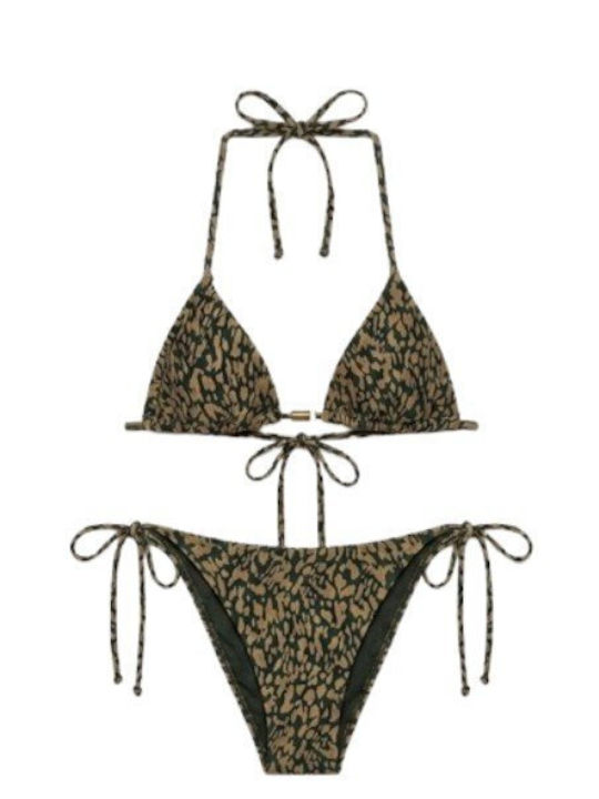Set Bikini Animal Print Verde