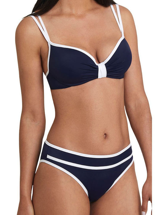 Set Bikini Push-Up Marineblau