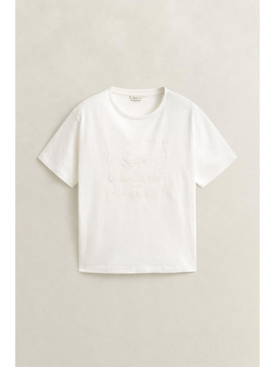 Γυναικεία Μπλούζα Βαμβακερή Off White