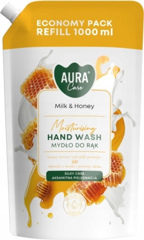 Aura Greca Refill Bubble Bath with Honey for Nourishing 1000ml