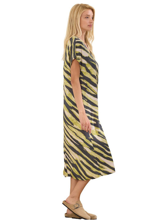 Summer Midi Dress Lime