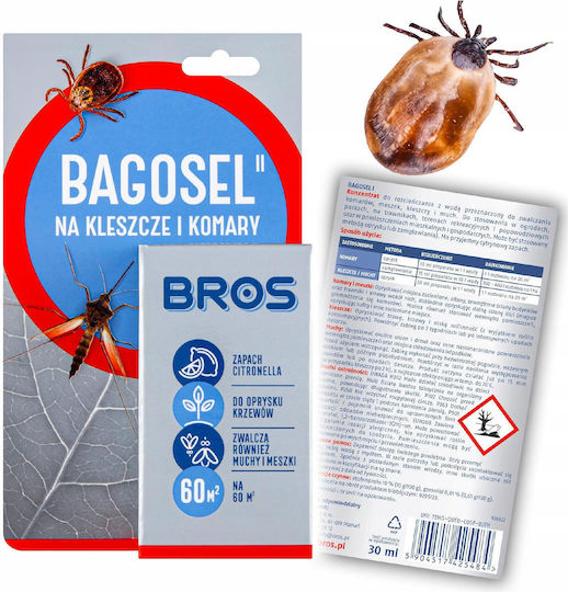 Bros Repelent De Insecte Spray Pentru Țânțari / Muște