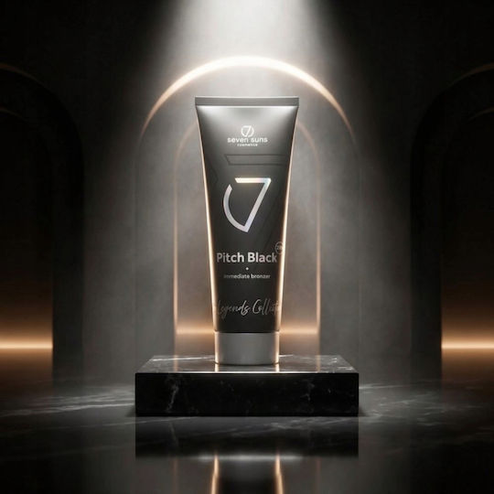 7Suns Cosmetics Pitch Solarium Lotion Σώματος Ultra Dark 250ml