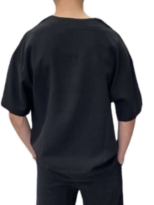 T-shirt Μαύρο